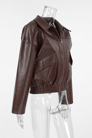 Classic Oversized Collar Jacket