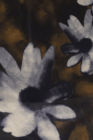 Floral Print Midi Skirt