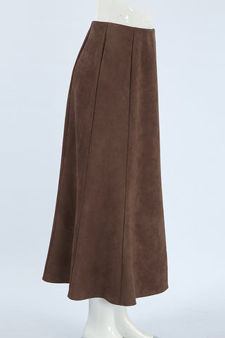 Elegant High-Waisted Maxi Skirt