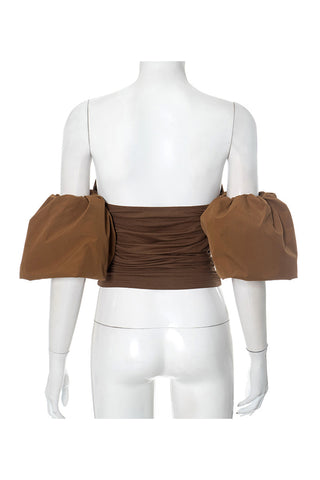 Off-Shoulder Puff Sleeve Top