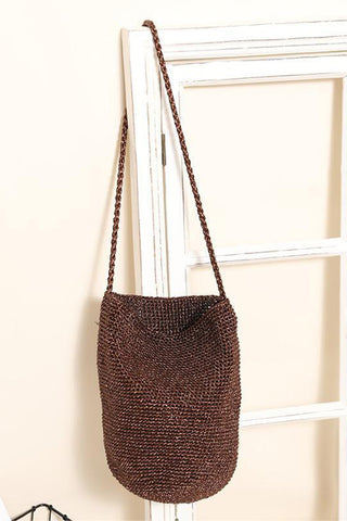 Chic Woven Shoulder Bag