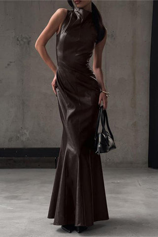 Sleeveless Maxi Casual Dress
