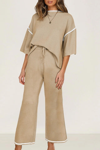 Contrast Trim 2pcs Set
