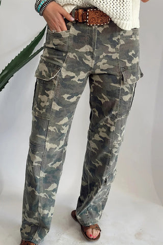 Cargo Pocket Casual Pants