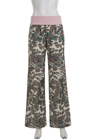 Relaxed Fit Camouflage Pants