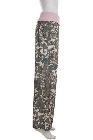 Relaxed Fit Camouflage Pants