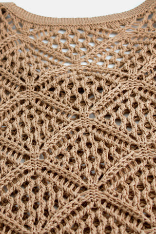 Crochet Knit Tank Top