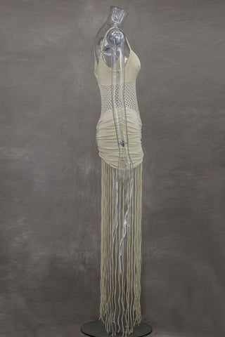 Fringe Detail Casual Dress
