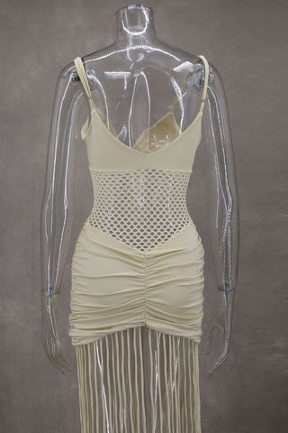 Fringe Detail Casual Dress