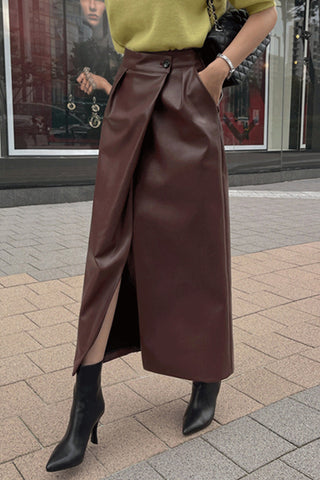 Elegant High-Waist Skirt