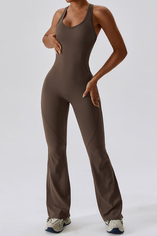 Flared Leg Jumpsuit