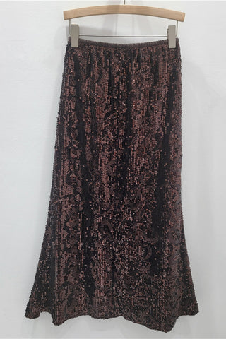 Elegant Sequin Skirt