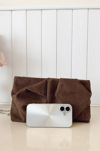 Elegant Pleated Clutch Bag
