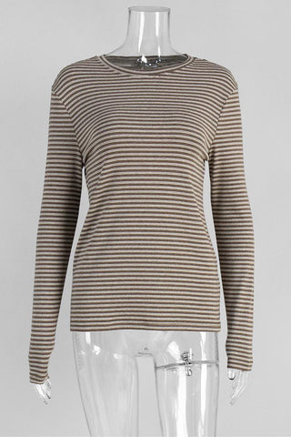 Classic Striped Long Sleeve T-Shirt