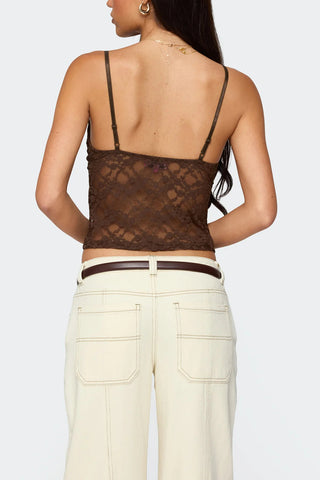 Lace Detail Cami Top