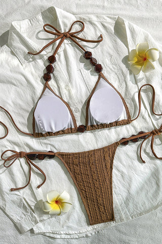 Elegant Halter Bikini Set
