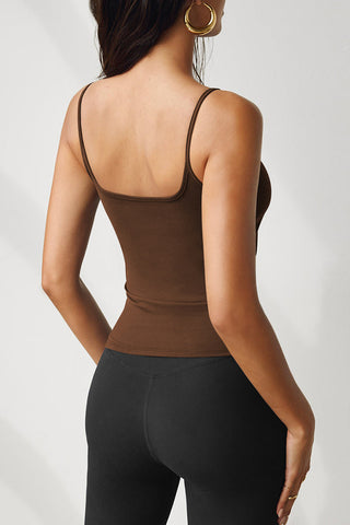 Sleek Scoop Neck Tank Top