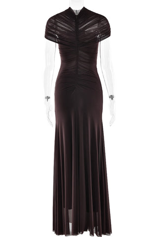 Elegant Cutout Evening Gown