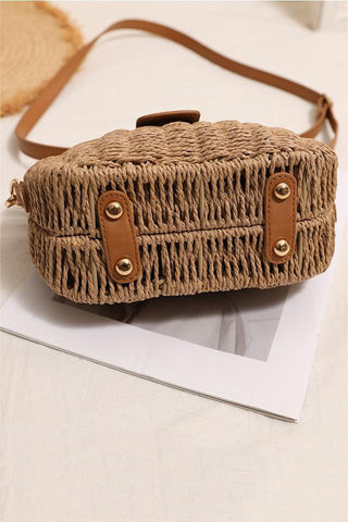 Stylish Woven Crossbody Bag