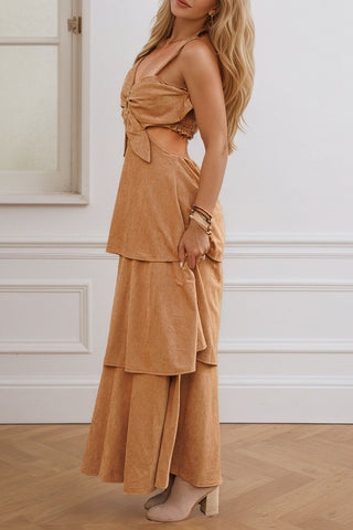Tiered Boho Maxi Dress