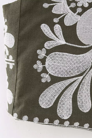 Patterned Floral Vest