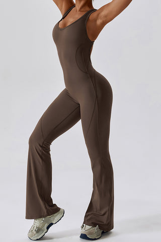 Flared Leg Jumpsuit