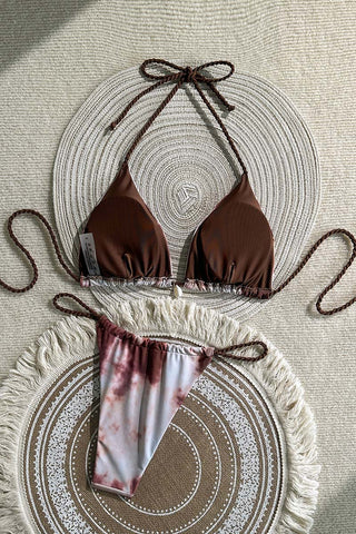 Tie-Strap Bikini Set