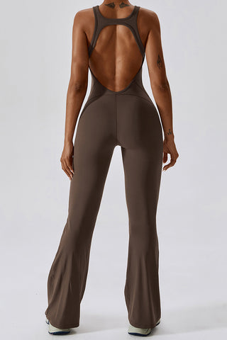 Flared Leg Jumpsuit