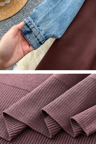 Floral Layered Shirt Dress