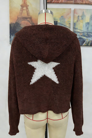 Cozy Hooded Sweater with Pocket