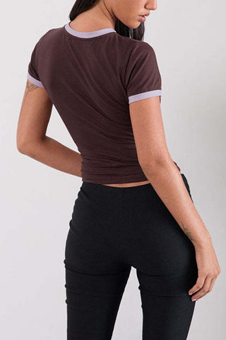 Statement Tee with Bold Lettering