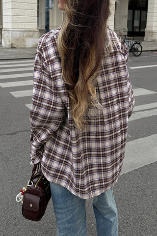 Classic Plaid Button-Up Shirt