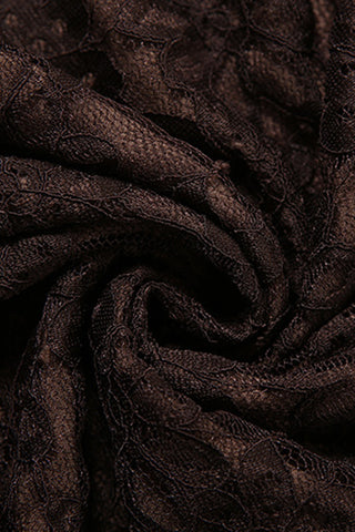 Elegant Spaghetti Strap Lace Dress