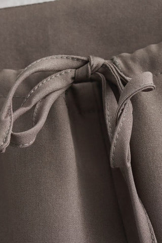 Asymmetrical Draped Top and Pants Set