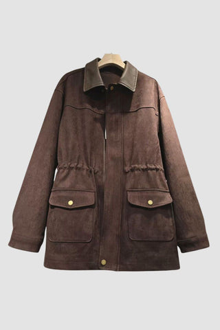 Versatile Utility Jacket with Pocket Details