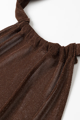 Halter Top and Maxi Skirt Set