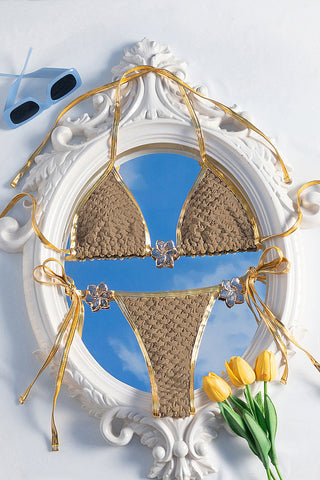 Elegant Triangle Bikini Set