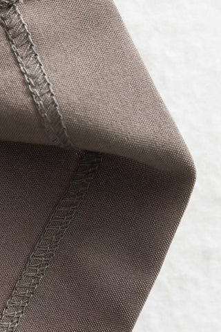 Asymmetrical Draped Top and Pants Set