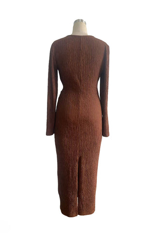 Wrap Detail Casual Dress