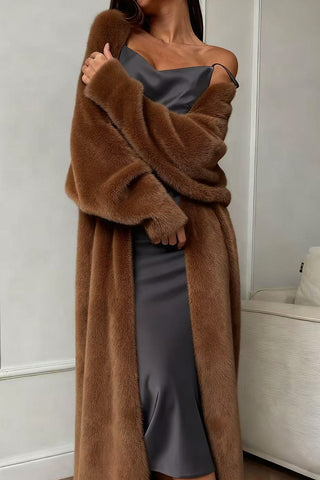 Cozy Longline Open-Front Cardigan