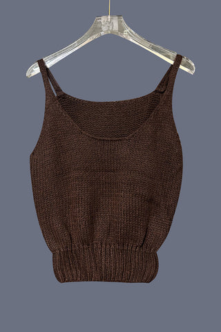 Chunky Knit Cardigan & Cami Set