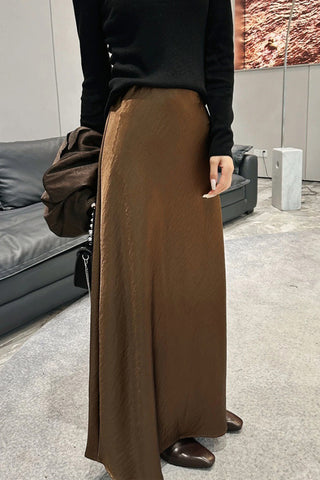 Elegant Midi Mermaid Skirt