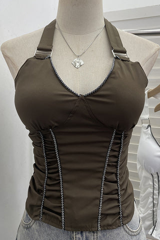 Strappy Halter-Neck Camisole
