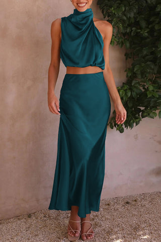 Elegant Sleeveless Casual Set