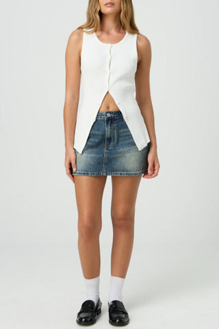 Classic Denim Mini Skirt
