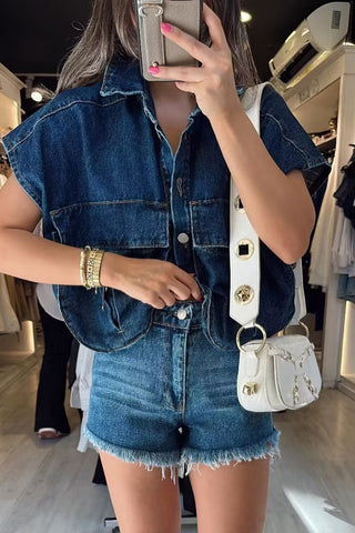 Button-Front Utility Vest