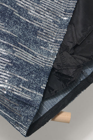 Sequin Sparkle Mini Skirt