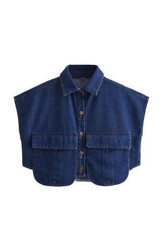 Button-Front Utility Vest