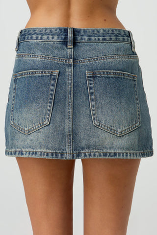 Classic Denim Mini Skirt