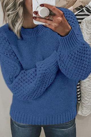 Textured Knit Sweater